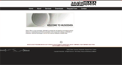 Desktop Screenshot of musiodata.com
